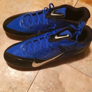 2012 Size 14 Blue NIKE ALPHA PRO CLEATS